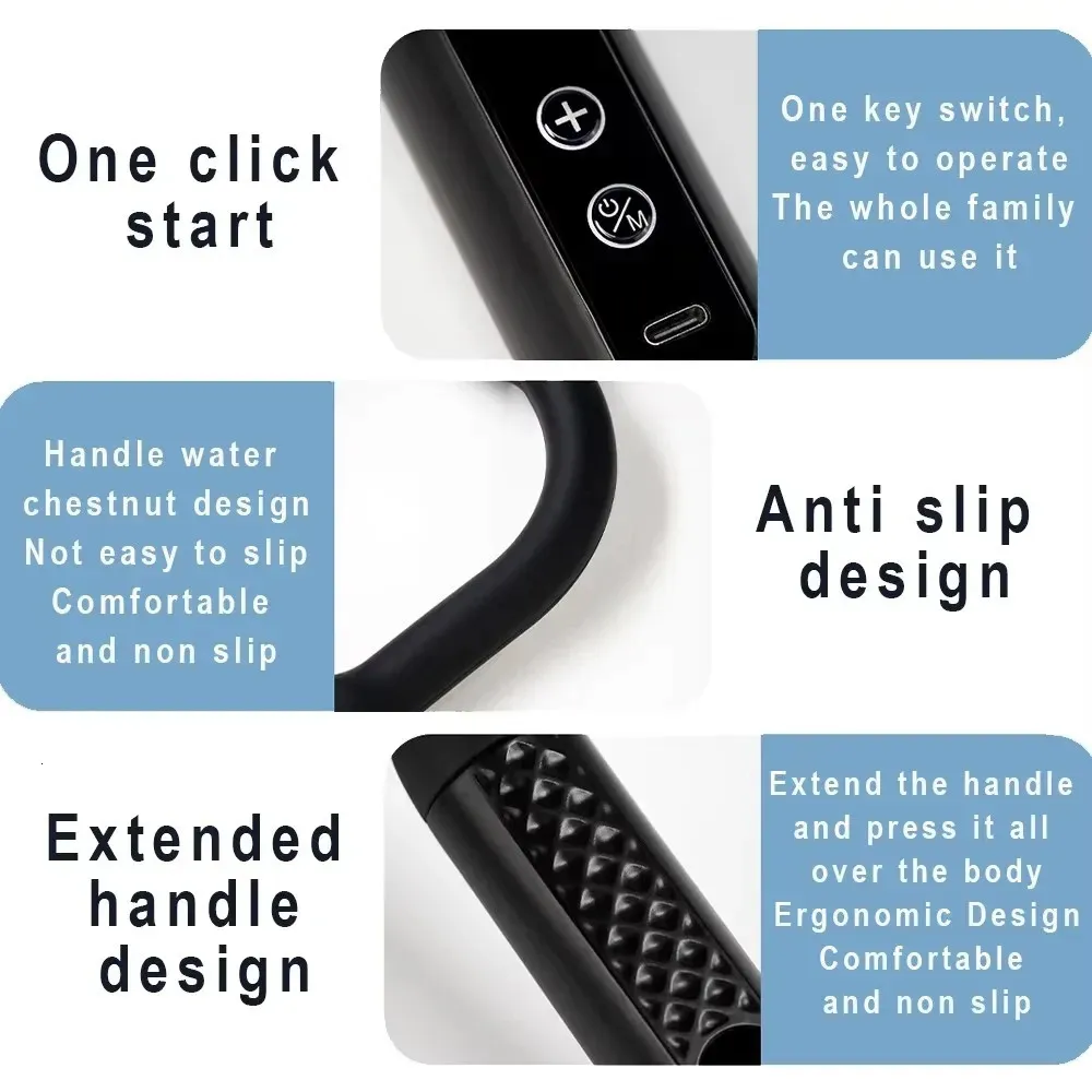 Smart Massage Gun - Rechargeable Handheld_voghion.com