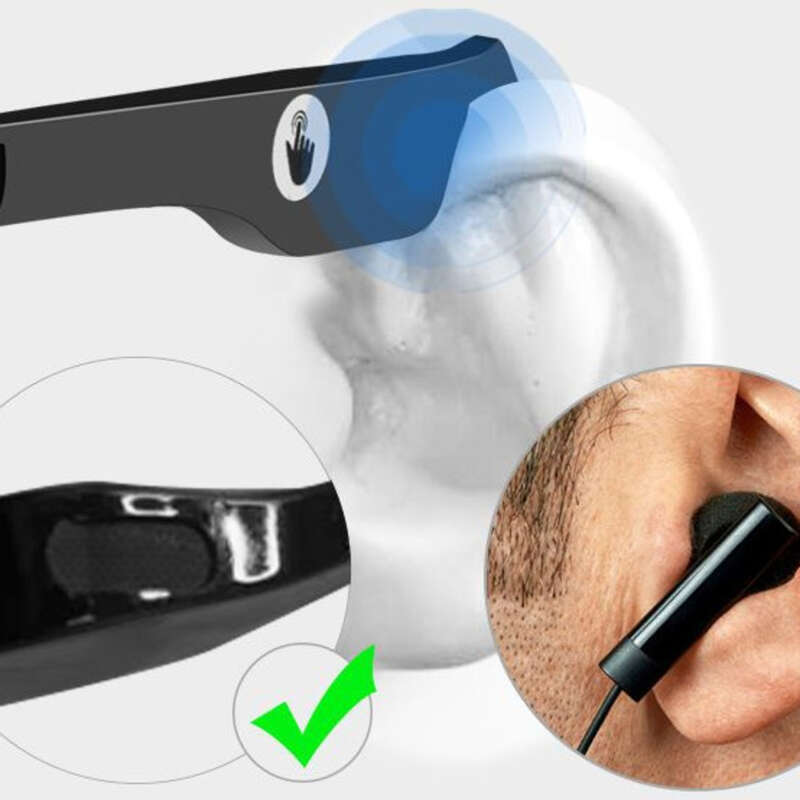 Smarte mænd og kvinder Bluetooth-solbriller Briller til musik, lytning, opkald, navigation polariserede linsebrug på øjne_voghion.com