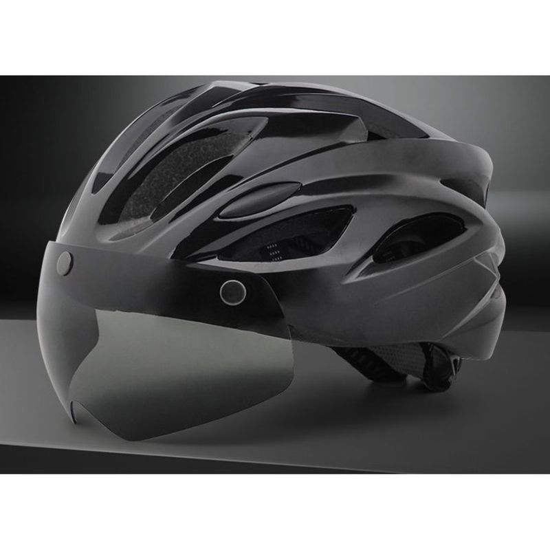 Casque d'été pour vélo de route pour hommes et femmes, avec lentille absorbante magnétique, pour l'équitation en montagne_voghion.com