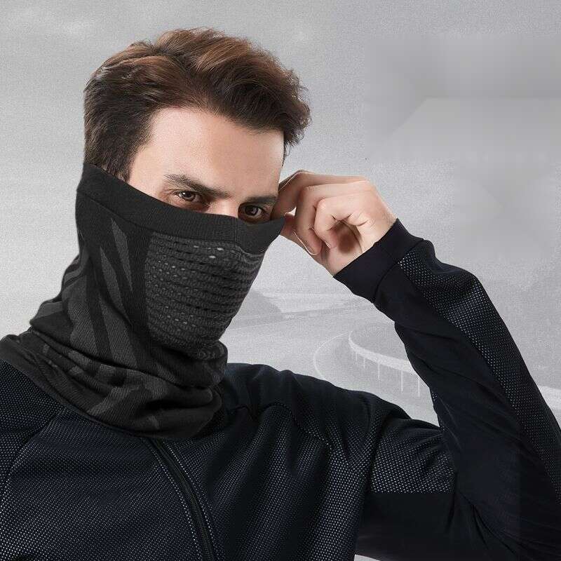 Cycling Warm Mask, Scarf, Wint Windproof Skiing Breathable Face Protection, Motorcycle Men's And Women's Cold Neck_voghion.com