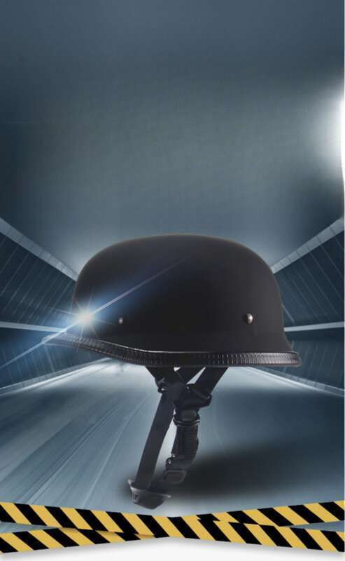 Big Head Eksklusiv Motorcykel Fjeder Half Scoop Harley Sikkerhed Privat Hjelm_voghion.com