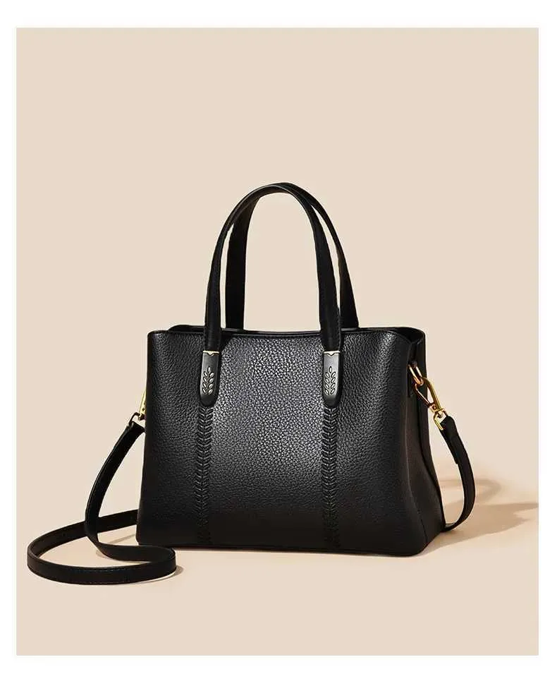 Geantă de mână pentru femei, model solid brodat, ghiozdane, genți crossbody, capacitate mare, rucsac de navetă pentru femei, C241212_voghion.com