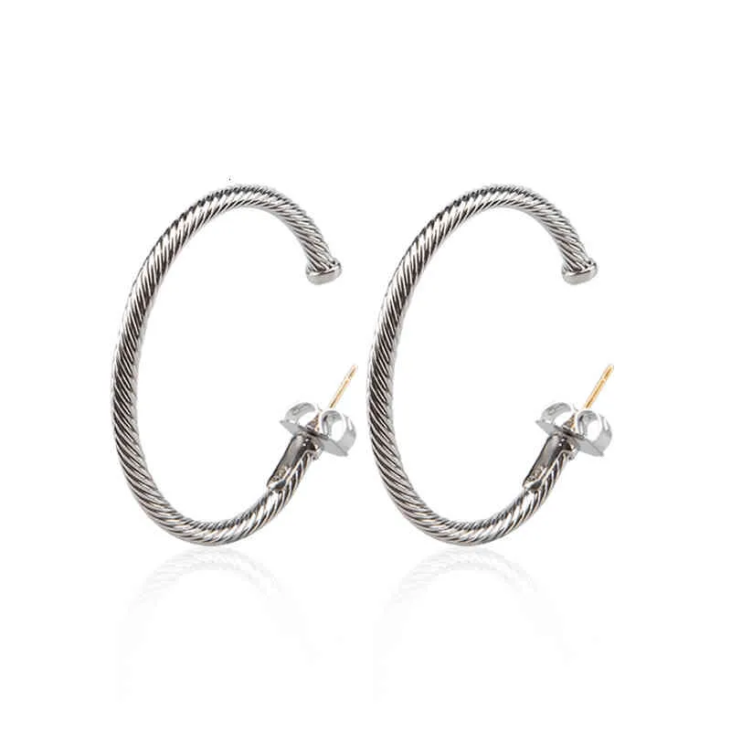 Earring Fashion Jewelry Earrings Designers Charm for Trendy Hoop Women Classic Orecchini Round Ladies Birthday Banquent_voghion.com