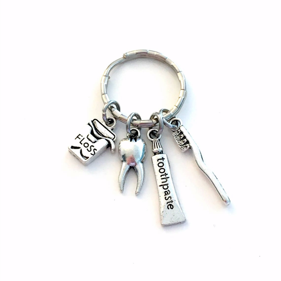 Education & Office Supplies Dental Keychain Protect Teeth Dental Hygienist Gift_voghion.com
