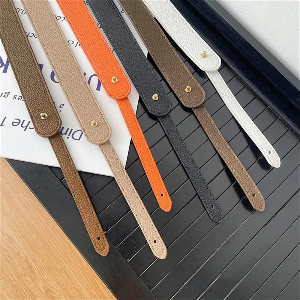 Cintura per borsa da donna in pelle PU tinta unita con tracolla larga, regolabile, di ricambio, per borse, accessori 240828_voghion.com