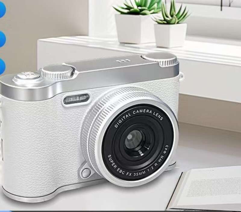 【 Kolekce 2419 lidí 】 Digitální fotoaparát s vysokým rozlišením a duálním CCD fotoaparátem, přenosný selfie, Campus Student Small_voghion.com