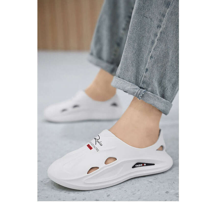 Summer New Baotou Outward Wearing Feet Feeling Sandals For Men's Personalized Trendy, Anti Slip, Wear Resistant, Casual_voghion.com