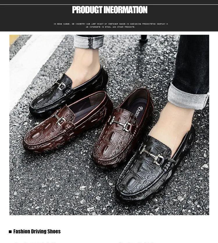 Free Shipping New Bean Men All Kinds Of Casual Cover Foot Breathable Sole Soft Leather Shoes_voghion.com