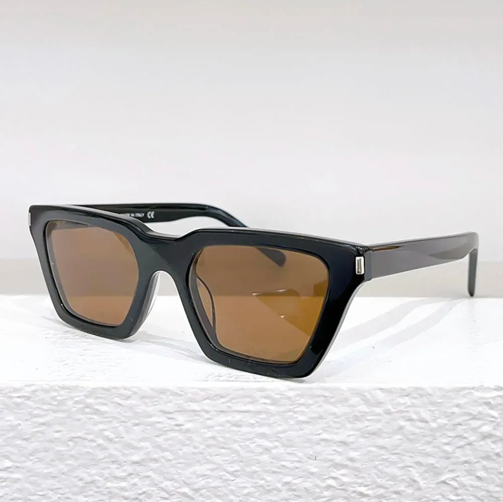 Sunglasses High Quality Men Driving Titanium Frame Women Slant Gradient Polarized Glasses_voghion.com