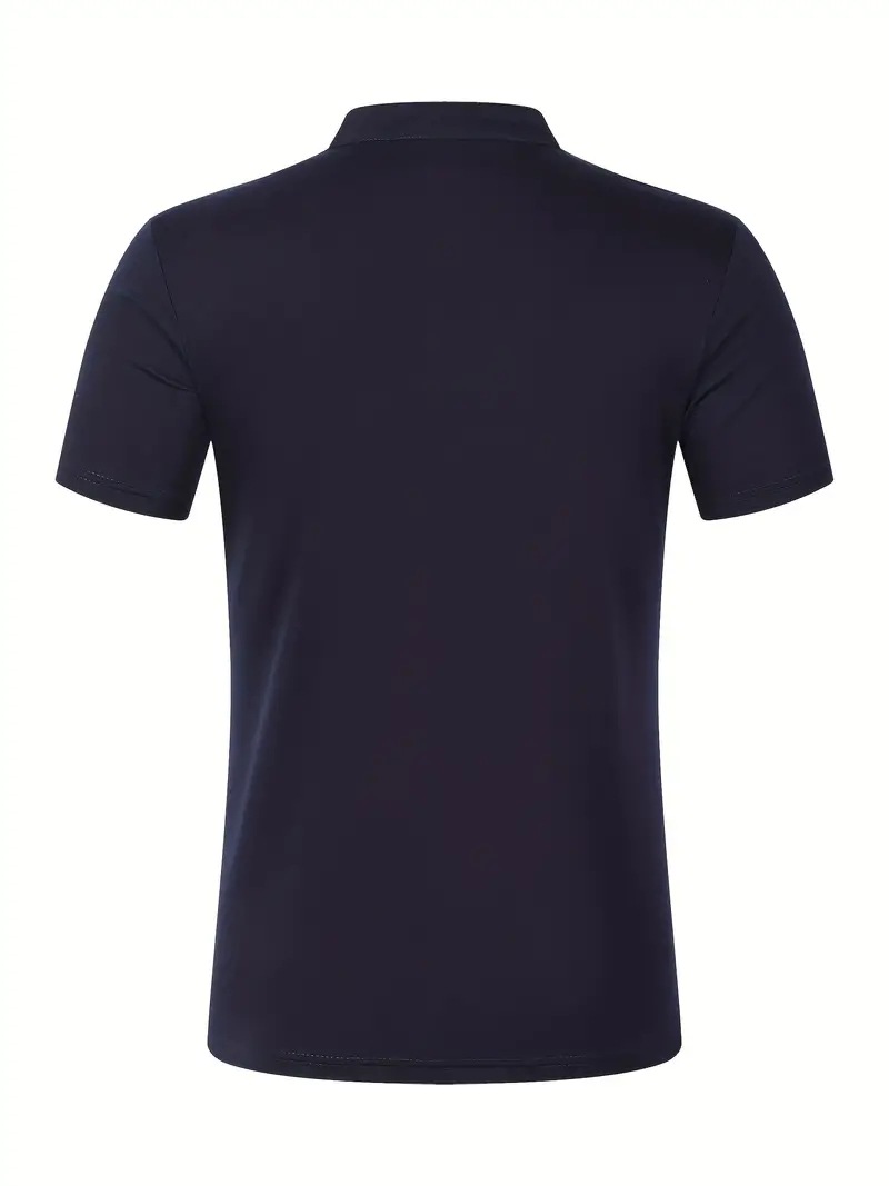 Herren Poloshirt mit Revers, modisch, große Größe, Twill-Baumwolle, Herren-T-Shirt_voghion.com