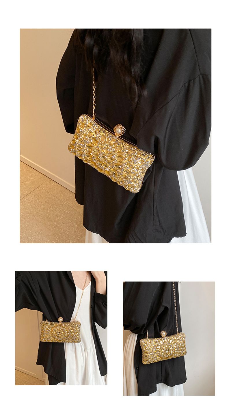 Bags Women's bags 2004 new fashion colored dia stylish shoulder ins texture crossbody chain box bag_voghion.com