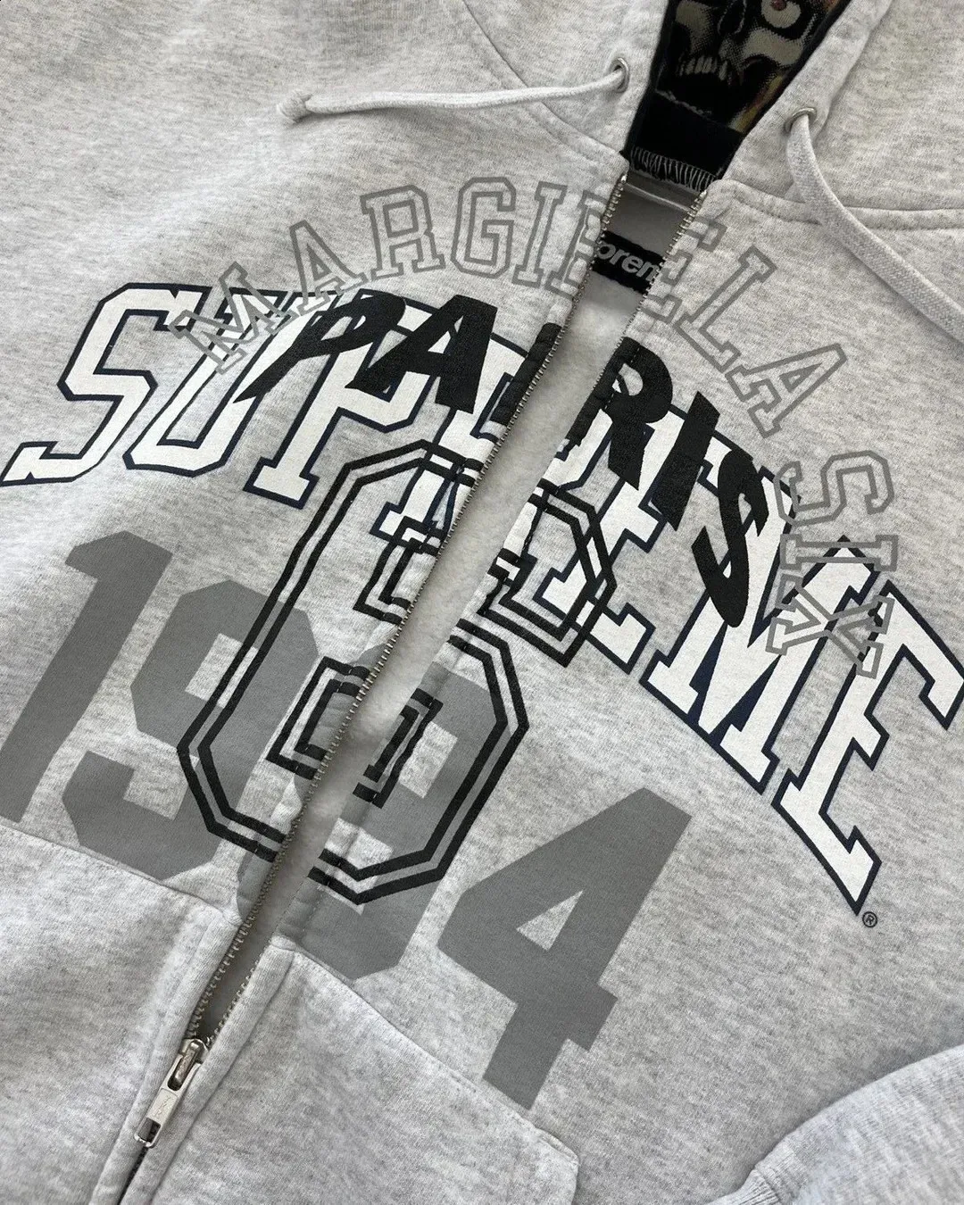 Felpe Streetwear Gothic Hoodie - Felpa con zip da uomo ispirata al vintage con stampa del diavolo, vestibilità ampia, casual_voghion.com