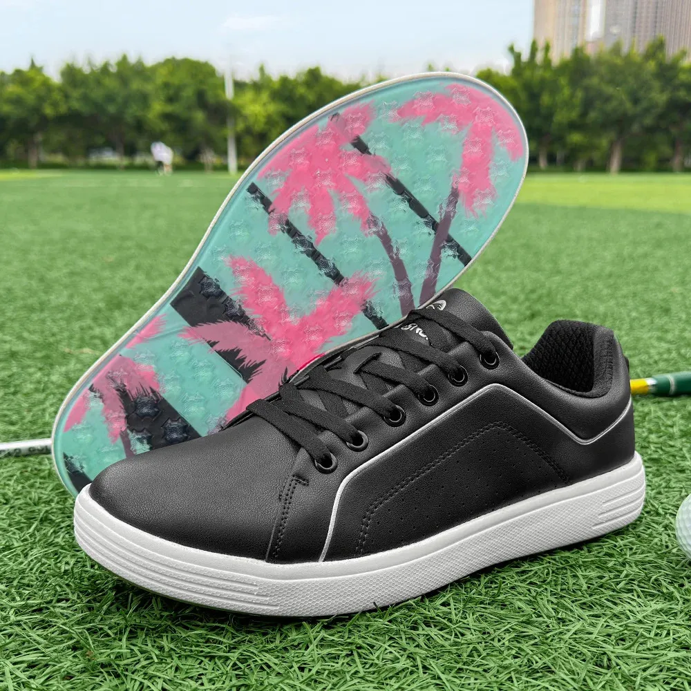 Wasserdichte Schuhe Herren Professional Golf Sneakers Golfschuhe 250221_voghion.com