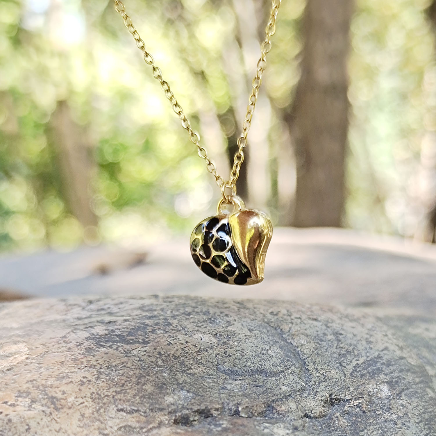 Nuovo amore in stile francese con un design piccolo e unico, collana con ciondolo avanzato_voghion.com