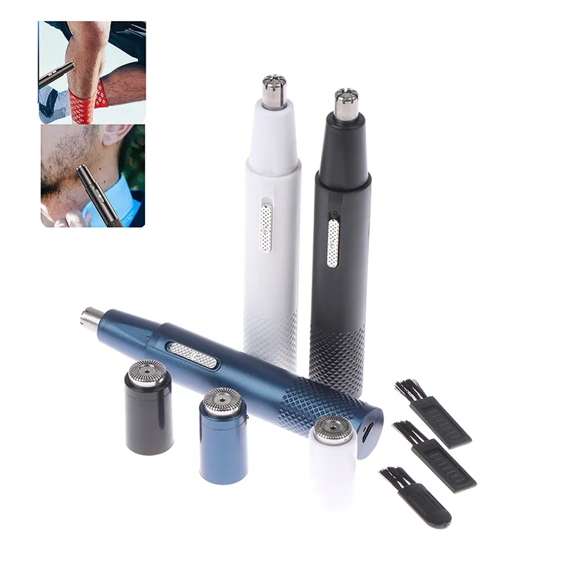 Wiederaufladbarer Nasen- und Ohrhaartrimmer für Herren – Schmerzfreie Haarentfernung, wasserdicht und USB-C_voghion.com