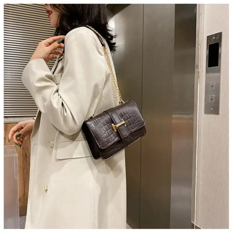 Quadratische Schulter für Frauen 2023 Crossbody Weibliche Kette elegante Designer Marke Puse og Taschen_voghion.com