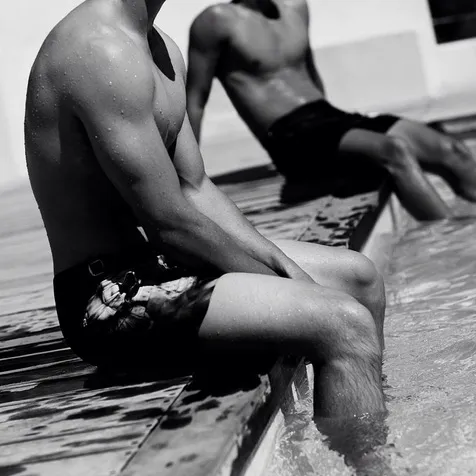 Vileberquin Kurze Designermode Herren Boardshorts Badehose Herren Surfwear Elastisch Schnelltrocknend Wasserdicht Turtle Mesh_voghion.com