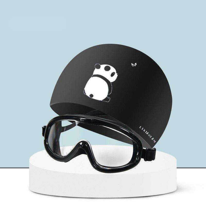 【 Hot Selling In The Store 】 Soft Head Cartoon Adult Female Long Hair Student Fashion Waterproof Silicone Male Cap_voghion.com