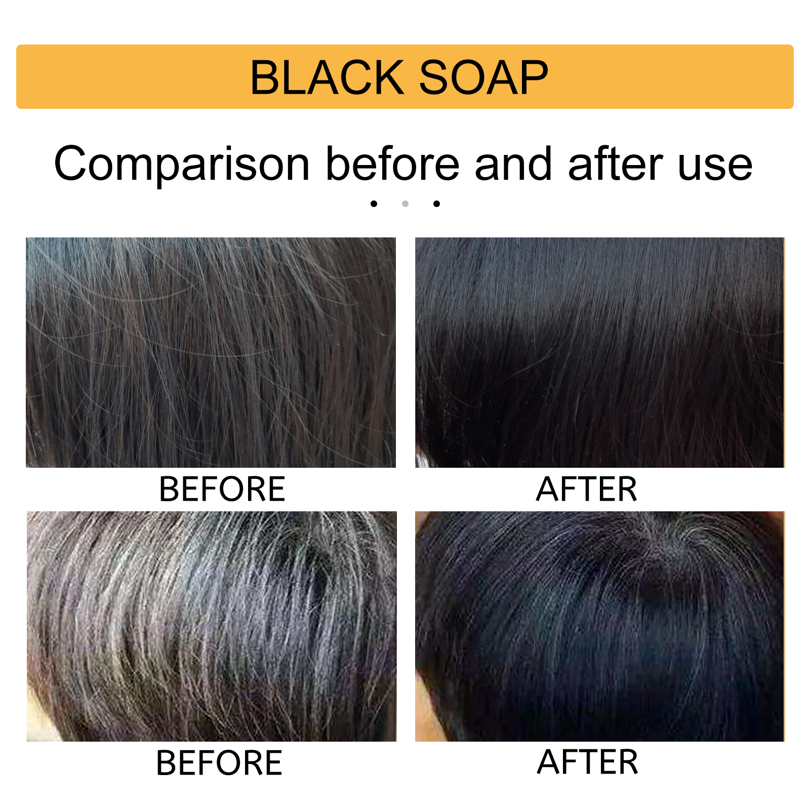 Jaysui Soap Black Thick Care Rensende Hovedbund Glat Og Stærk Hårshampoo_voghion.com