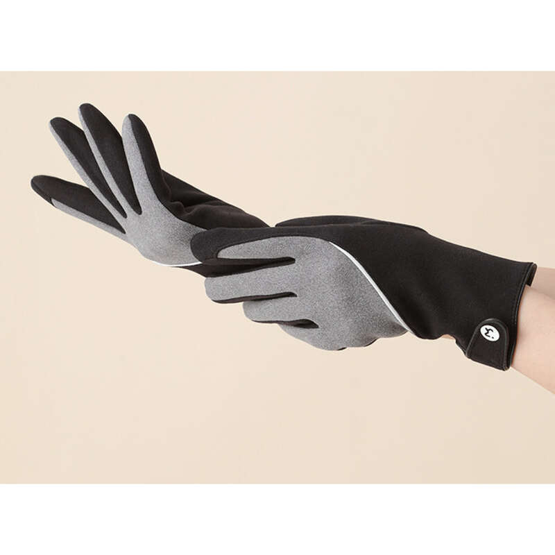 Guanti da ciclismo invernali con touchscreen MEETSUNNY, in pelle scamosciata con isolamento in peluche, spessi guanti in velluto per ciclismo_voghion.com