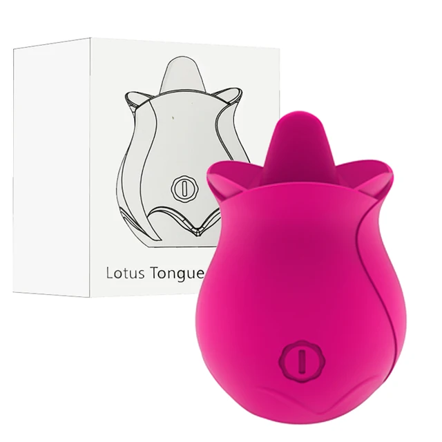 Rose Vibrator Toys Ženske Egg Clitoris Sucker Stimulator G-točke Masturbator Sex Toy Licking Tongue Za 18 Odrasle Ženske_voghion.com
