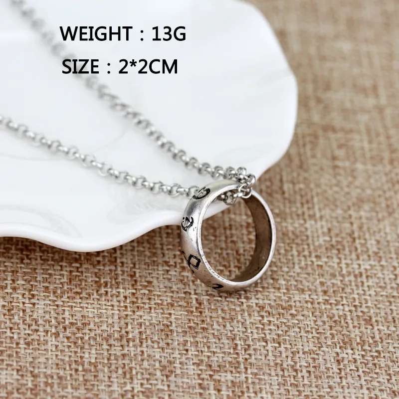 Chains Vintage City Of Bones Necklace Antique Round Pendant Morgenstern Merch Alisher Necklaces Chain For Women Men_voghion.com