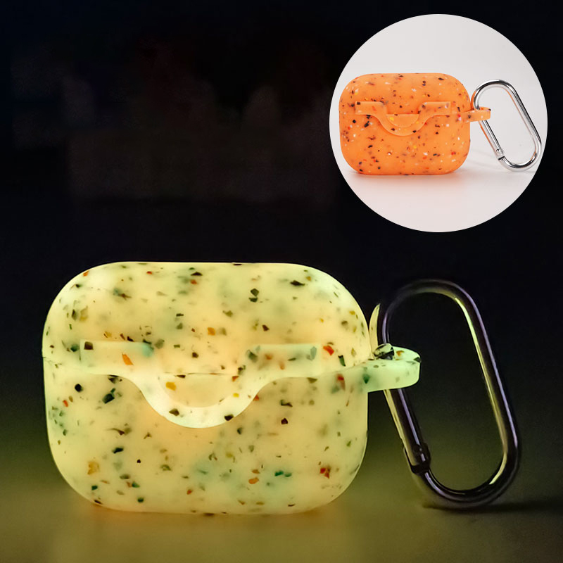 For Iphone AirPods Pro 2nd Gen 3 Luminous Shockproof Bluetooth Earphone Case_voghion.com