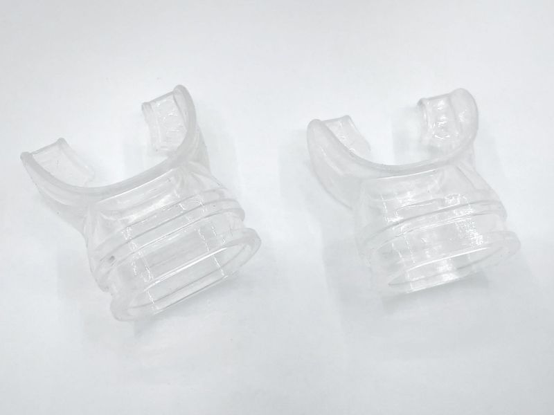 Tuba de natation Tuba de natation Équipement de plongée en silicone Produits de sports nautiques pour adultes Morsure en PVC_voghion.com