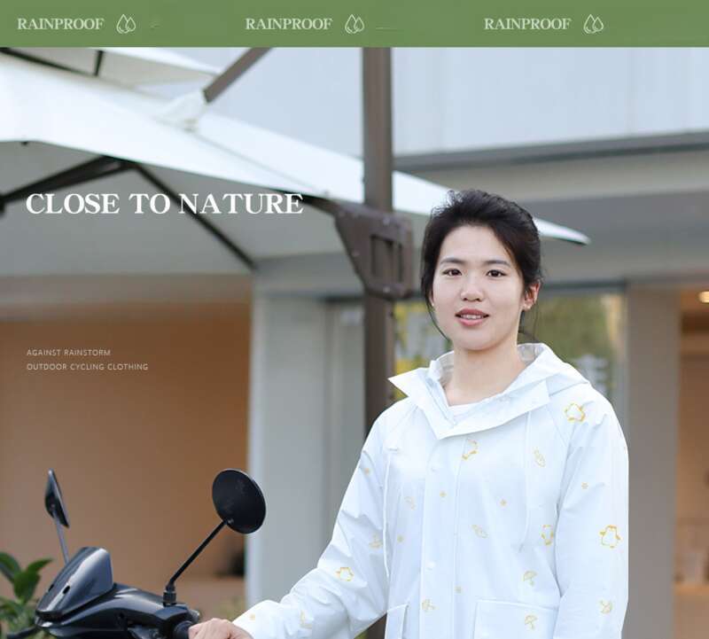 Geteilte Regenhose, wasserdichtes Motorrad-Spezialset, Regenmantel, Regenmantel für Herren und Damen_voghion.com