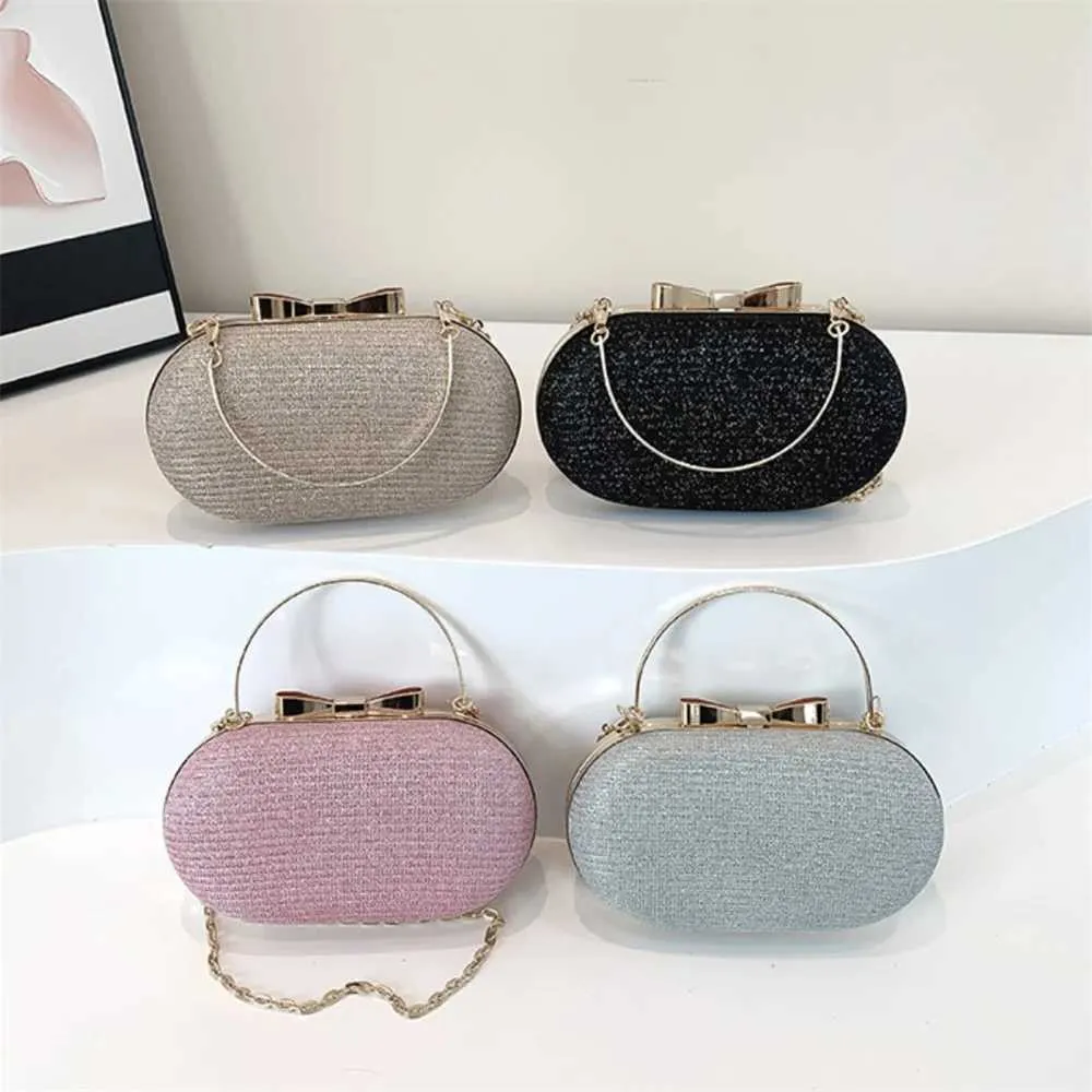 Pochette portefeuille femme rose brillant sequin sac à main 2024 nouvelle mode soirée dix police petit sac de créateur Y241019_voghion.com