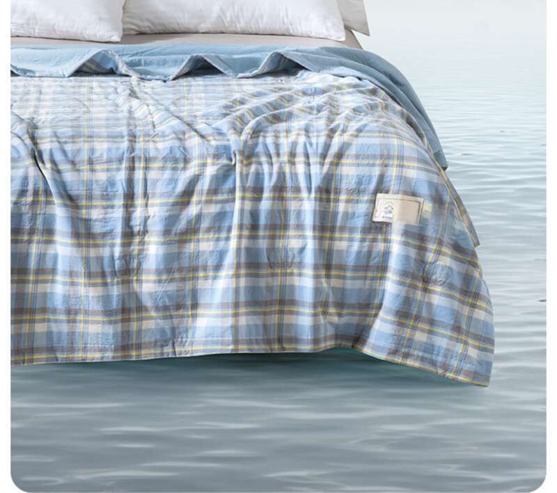 Cotton Summer Air Conditioning Cooling, Made Of Cotton, Summer Bedding Washable Lightweight_voghion.com