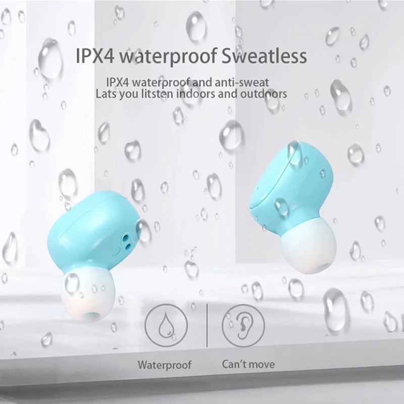 Wireless Bluetooth Earbuds Stereo Headset With Charging Case_voghion.com
