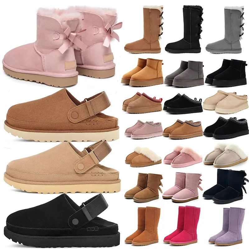 U GG Free shipping designer boots australia tasman slippers Clog tazz women men platform winter booties Leather classic snow_voghion.com