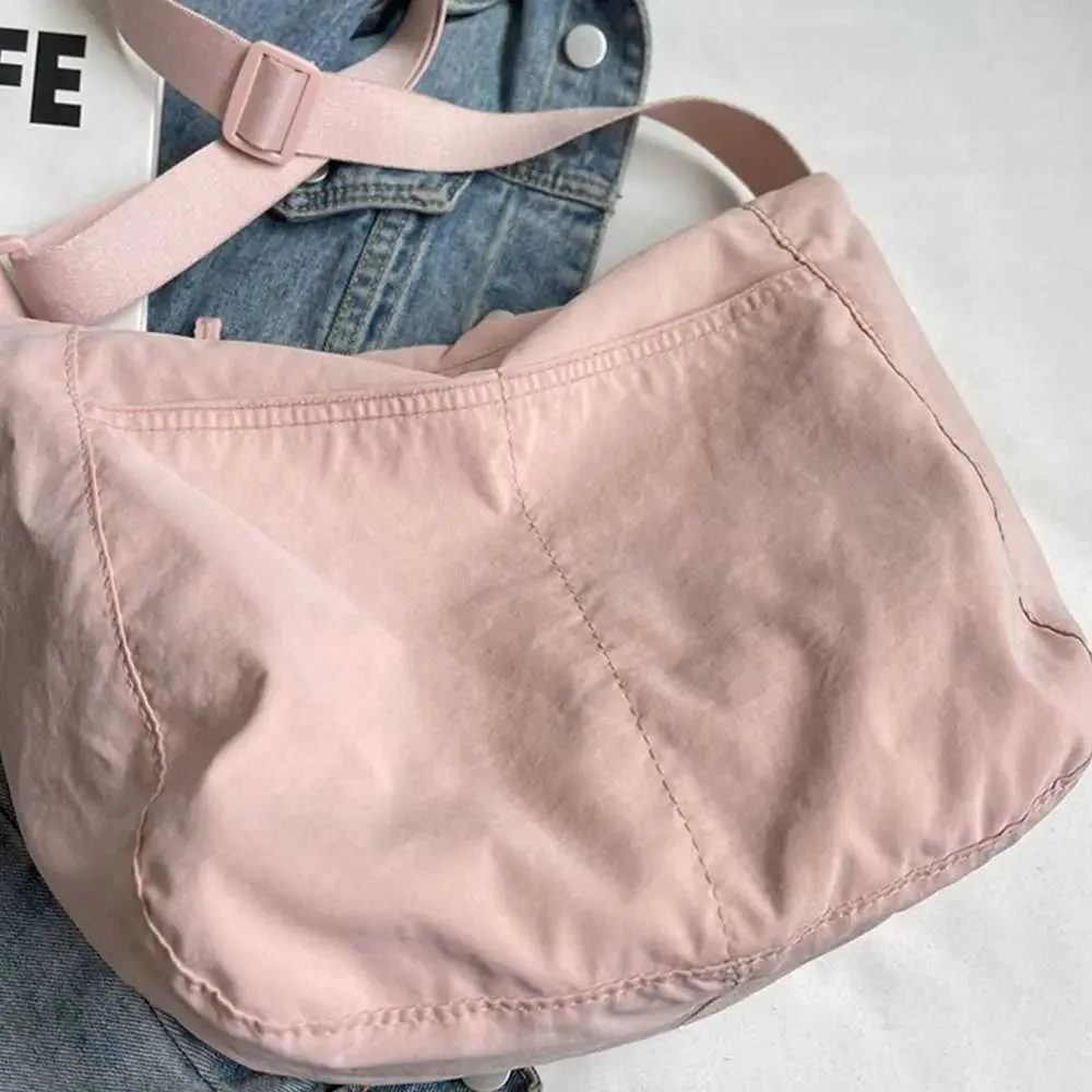 Borsa a tracolla da donna in nylon grande capienza borsa viaggio_voghion.com