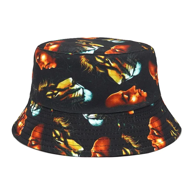 Recién llegados, sombreros tipo pescador con estampado de letras de verano para hombres y mujeres, de algodón, estilo bob panamá, para playa, viajes, exteriores, reversibles_voghion.com