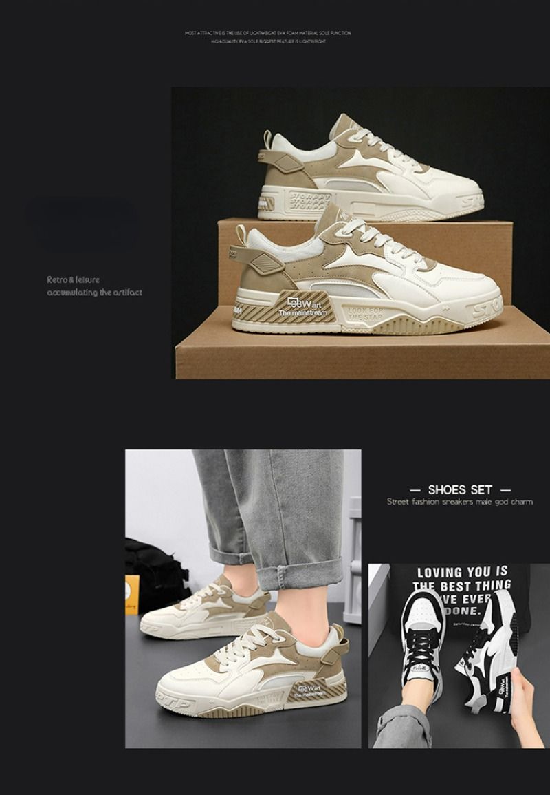 Baskets de running homme respirantes sneakers décontractées_voghion.com