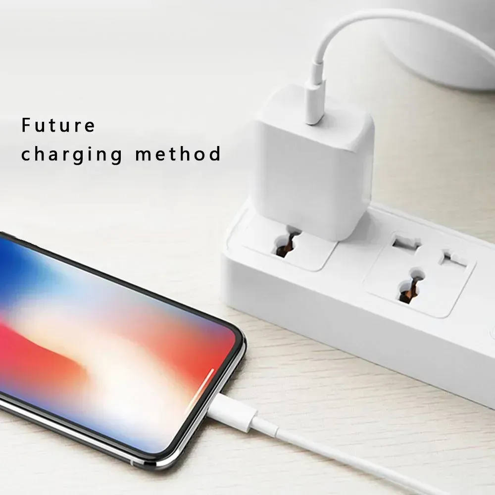 OEM Plug 20W PD Type C USB Chargers Fast Charging EU US Adapter Mobile Phone Power Delivery Quick For IPhone 15 14 13_voghion.com