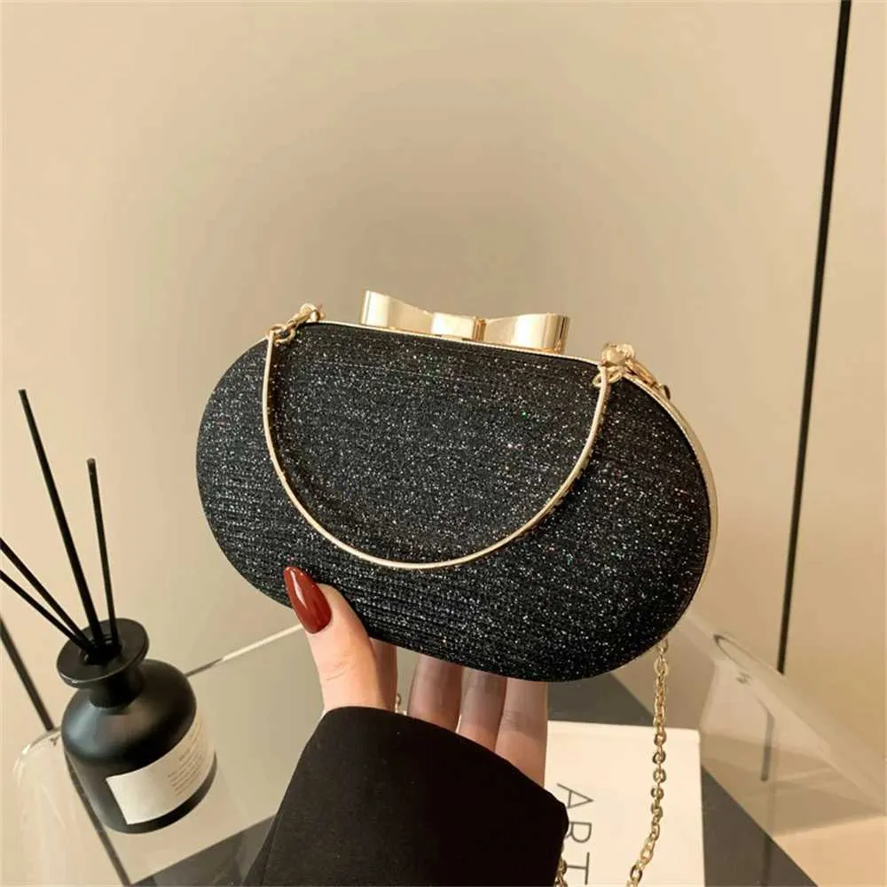 Pochette portefeuille femme rose brillant sequin sac à main 2024 nouvelle mode soirée dix police petit sac de créateur Y241019_voghion.com