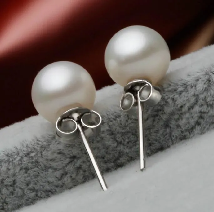 sterg Sier İnci Küpe Kadınlar İçin Takı Aretes Brincos Romantik Charm 6/8/10/12 Mm Top Tasarımcı Aşk Küpeleri_voghion.com