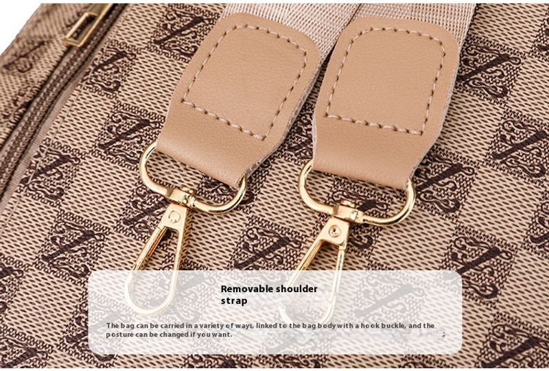 British New Fashion European American Style Retro And Trendy Bra Bag Dual-use Women's Backpack_voghion.com