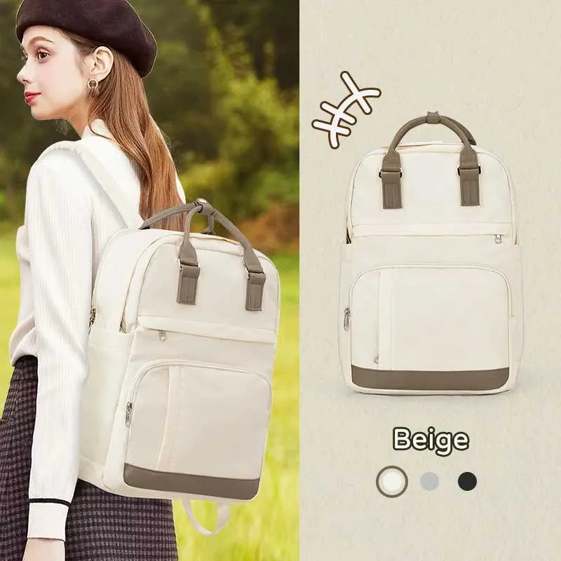 Women High Quality Youth Waterproof Backpacks for Travel Multifunction School Laptop Bag Backpack Aesthetic BagsC241031_voghion.com
