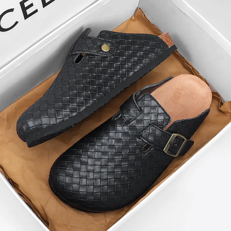 Men's Muller Slippers Versatile Four Seasons Casual Shoes_voghion.com