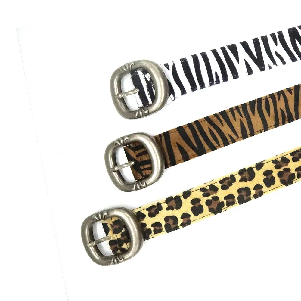 2025 New Chrome Womens Cheetah Belt Y2k Leopard Zebra Pattern Snake Cos Skin Wrinkle Pin Gold Buckle Dress Jeans Set Fd3_voghion.com