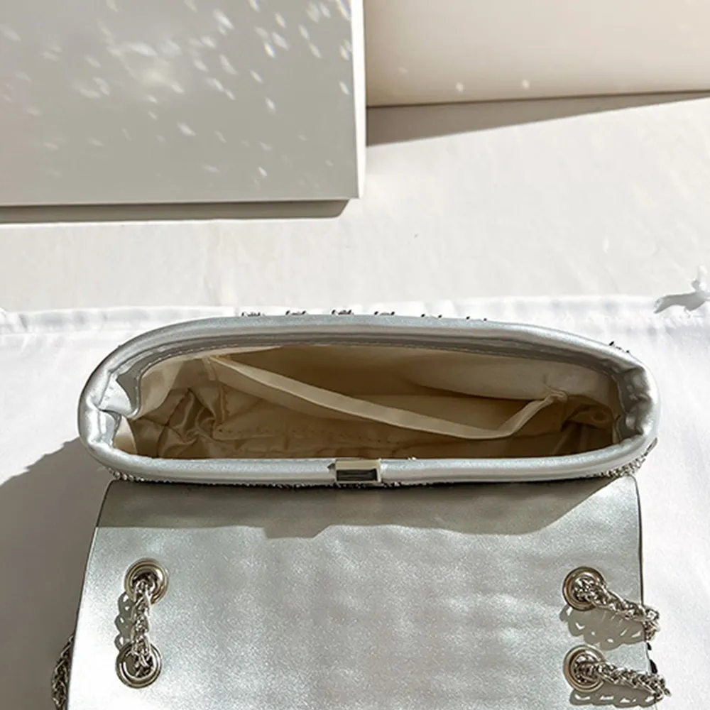 Bling Strass Dames Avondtassen En Handtassen Designer Schoudertas Glanzende Kristallen Clutch Portemonnee_voghion.com