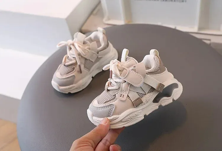 Childrens casual childrens kindergarten sports breathable air mesh shoes 240627_voghion.com