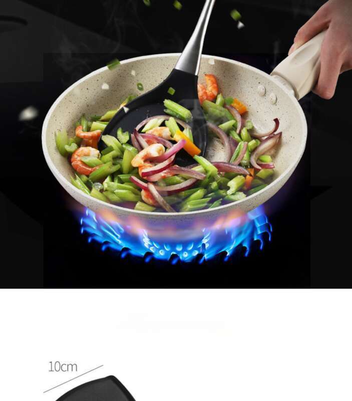 Non Stick Special Silicone Shovel, Heat-resistant Household Stir Fry Kitchenware Set, Soup Spoon Frying Shovel Does Not_voghion.com