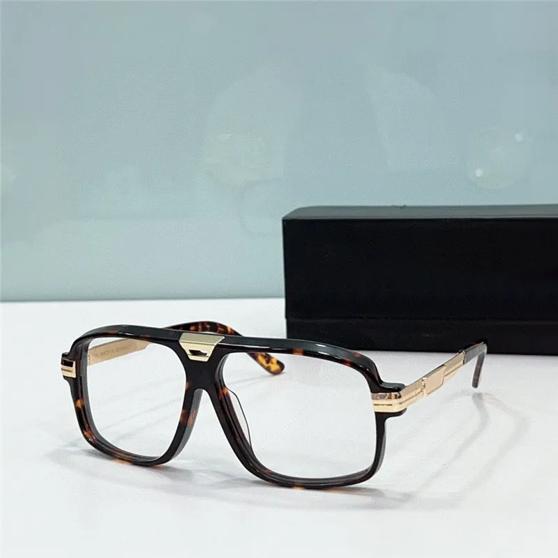 Fashionable Women's Square Optical Glasses In Transparent Acetate_voghion.com