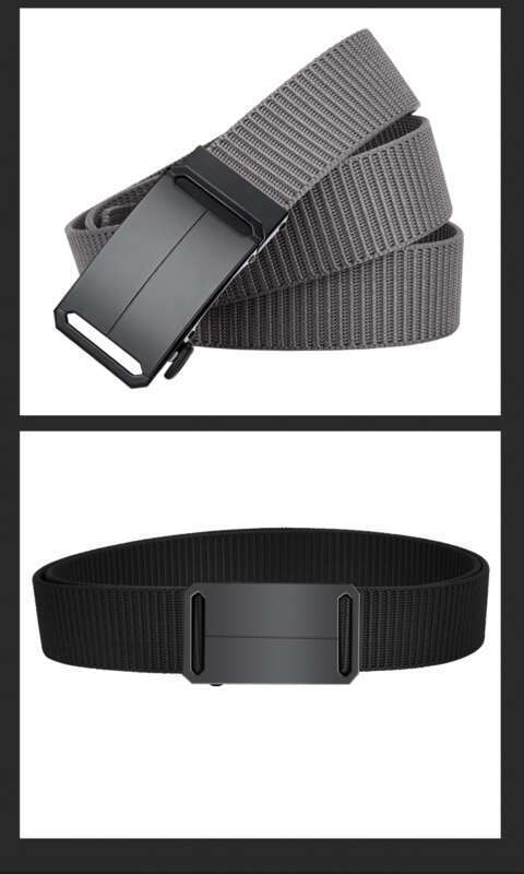 Men's High Elastic Nylon Automatic Buckle Tactical Belt Men's High Elastic Automatic Buckle Tactical Belt_voghion.com