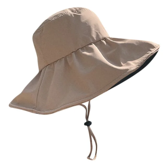 Hot Sale for Women Summer Black Glue Bow Female Panama Hollow Straw Hat UV Protection Big Brim Face Sunscreen Sun Bucket Hats_voghion.com