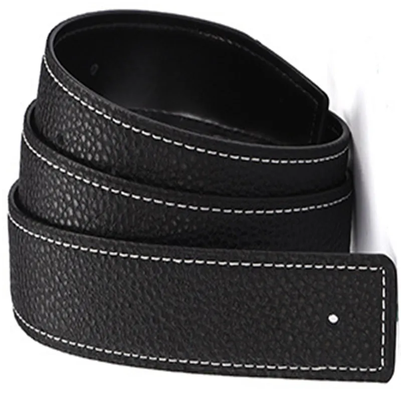 Mit Box Designer Mode Herren Business Ceinture Glatte Gold Sier Schnalle Echtes Leder Gürtel Für Männer Taille Gürtel_voghion.com